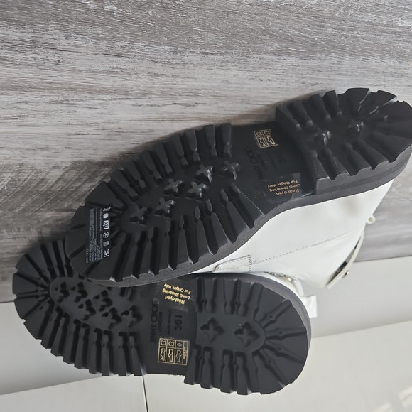 Jimmy Choo - White Voyager Boot - Picture 5 of 6